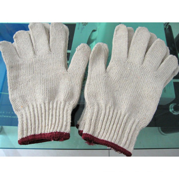 7 gants Gants en tricot à cordes sans soudure, gant de coton blanc blanchissant